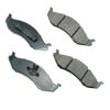 Akebono ACT712 Disc Brake Pad Set ProACT Ultra Premium Ceramic Disc Brake Pad Kit