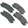 Akebono ACT714 Disc Brake Pad Set ProACT Ultra Premium Ceramic Disc Brake Pad Kit