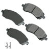 ACT722 by AKEBONO - ProACT Ultra Premium Ceramic Disc Brake Pad Kit