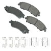 Akebono ACT729 Disc Brake Pad Set ProACT Ultra Premium Ceramic Disc Brake Pad Kit