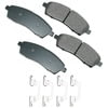 Akebono ACT757 Disc Brake Pad Set ProACT Ultra Premium Ceramic Disc Brake Pad Kit