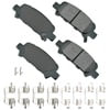Akebono ACT770A Disc Brake Pad Set ProACT Ultra Premium Ceramic Disc Brake Pad Kit