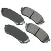 Akebono ACT773 Disc Brake Pad Set ProACT Ultra Premium Ceramic Disc Brake Pad Kit