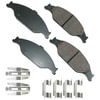 Akebono ACT804 Disc Brake Pad Set ProACT Ultra Premium Ceramic Disc Brake Pad Kit