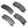 Akebono ACT814 Disc Brake Pad Set ProACT Ultra Premium Ceramic Disc Brake Pad Kit