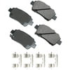 Akebono ACT822A Disc Brake Pad Set ProACT Ultra Premium Ceramic Disc Brake Pad Kit