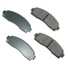 ACT833 by AKEBONO - ProACT Ultra Premium Ceramic Disc Brake Pad Kit