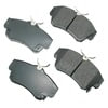 Akebono ACT841 Disc Brake Pad Set ProACT Ultra Premium Ceramic Disc Brake Pad Kit
