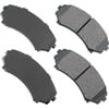 Akebono ACT867 Disc Brake Pad Set ProACT Ultra Premium Ceramic Disc Brake Pad Kit