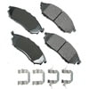 Akebono ACT888A Disc Brake Pad Set ProACT Ultra Premium Ceramic Disc Brake Pad Kit