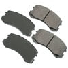 ACT904 by AKEBONO - ProACT Ultra Premium Ceramic Disc Brake Pad Kit
