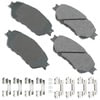 Akebono ACT906C Disc Brake Pad Set ProACT Ultra Premium Ceramic Disc Brake Pad Kit