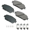 Akebono ACT908A Disc Brake Pad Set ProACT Ultra Premium Ceramic Disc Brake Pad Kit