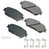 Akebono ACT908B Disc Brake Pad Set ProACT Ultra Premium Ceramic Disc Brake Pad Kit