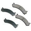 Akebono ACT909 Disc Brake Pad Set ProACT Ultra Premium Ceramic Disc Brake Pad Kit