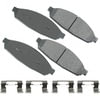 Akebono ACT931 Disc Brake Pad Set ProACT Ultra Premium Ceramic Disc Brake Pad Kit