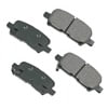 Akebono ACT999 Disc Brake Pad Set ProACT Ultra Premium Ceramic Disc Brake Pad Kit