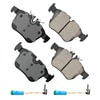 Akebono EUR1795 Disc Brake Pad Set EURO Ultra Premium Ceramic Disc Brake Pad Kit