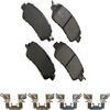 Akebono ACT1852 Disc Brake Pad Set PRO-ACT BRAKE PADS