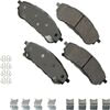 Akebono ACT2208 Disc Brake Pad Set ProACT Ultra Premium Ceramic Disc Brake Pad Kit