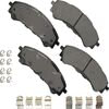 Akebono ACT2216 Disc Brake Pad Set Akebono PROACT Ultra Premium Ceramic Disc Brake Pad Kit