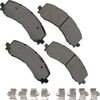 Akebono ACT2382 Disc Brake Pad Set Akebono ProACT Ultra Premium Ceramic Disc Brake Pad Kit