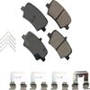 Akebono EUR2136 Disc Brake Pad Set Akebono EURO Ultra Premium Ceramic Disc Brake Pad Kit