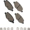 Akebono SDF1377A Disc Brake Pad Set Akebono Severe Duty Ultra Premium Disc Brake Pad Kit