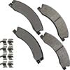 Akebono SDF1411 Disc Brake Pad Set Akebono Severe Duty Ultra Premium Disc Brake Pad Kit