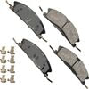 Akebono SDF1611A Disc Brake Pad Set Akebono Severe Duty Ultra Premium Disc Brake Pad Kit
