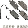 Akebono SDF2174 Disc Brake Pad Set Akebono Severe Duty Ultra Premium Disc Brake Pad Kit