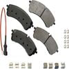 Akebono SDF2280A Disc Brake Pad Set Akebono Severe Duty Ultra Premium Disc Brake Pad Kit