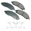 Akebono ACT1039 Disc Brake Pad Set ProACT Ultra Premium Ceramic Disc Brake Pad Kit