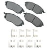 ACT1078A by AKEBONO - ProACT Ultra Premium Ceramic Disc Brake Pad Kit