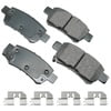 Akebono ACT1088A Disc Brake Pad Set ProACT Ultra Premium Ceramic Disc Brake Pad Kit