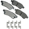 Akebono ACT1100 Disc Brake Pad Set ProACT Ultra Premium Ceramic Disc Brake Pad Kit