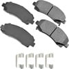 ACT1102 by AKEBONO - ProACT Ultra Premium Ceramic Disc Brake Pad Kit