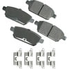 Akebono ACT1161 Disc Brake Pad Set ProACT Ultra Premium Ceramic Disc Brake Pad Kit