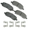 Akebono ACT1172 Disc Brake Pad Set ProACT Ultra Premium Ceramic Disc Brake Pad Kit