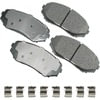 Akebono ACT1258 Disc Brake Pad Set ProACT Ultra Premium Ceramic Disc Brake Pad Kit