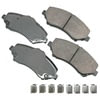 ACT1273 by AKEBONO - ProACT Ultra Premium Ceramic Disc Brake Pad Kit