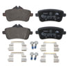ATE Brake Products 602607 Disc Brake Pad Set ATE Original Semi-Metallic Rear Disc Brake Pad Set 602607 for Mercedes-Benz