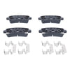 ATE Brake Products 602755 Disc Brake Pad Set ATE Original Semi-Metallic Rear Disc Brake Pad Set 602755 for GM, Saab