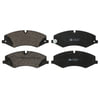 ATE Brake Products 602762 Disc Brake Pad Set ATE Original Semi-Metallic Front Disc Brake Pad Set 602762 for Land Rover
