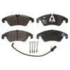 ATE Brake Products 602765 Disc Brake Pad Set ATE Original Semi-Metallic Front Disc Brake Pad Set 602765 for Audi