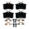 ATE Brake Products 602894 Disc Brake Pad Set ATE Original Semi-Metallic Rear Disc Brake Pad Set 602894 for Audi, Volkswagen
