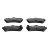 ATE Brake Products 605841 Disc Brake Pad Set ATE Original Semi-Metallic Rear Disc Brake Pad Set 605841 for Nissan