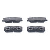 605855 by ATE BRAKE PRODUCTS - ATE Semi-Metallic Rear Disc Brake Pad Set 605855 for Chrysler, Mitsubishi
