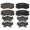 605873 by ATE BRAKE PRODUCTS - ATE Original Semi-Metallic Front Disc Brake Pad Set 605873 for Hyundai, Kia