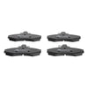 605993 by ATE BRAKE PRODUCTS - ATE Semi-Metallic Front Disc Brake Pad Set 605993 for Daewoo, Mitsubishi
